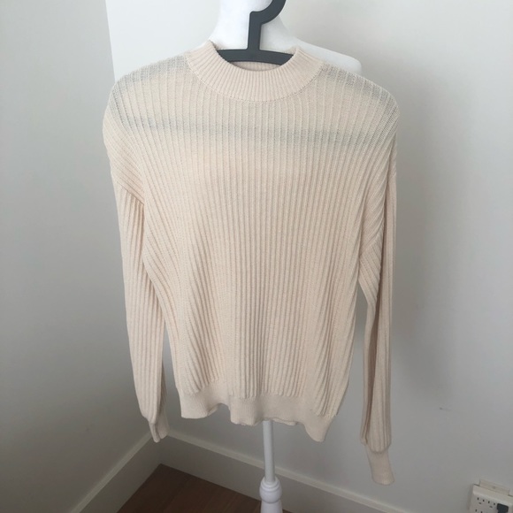 Cream coloured frank and oak sweater XS - Picture 1 of 7